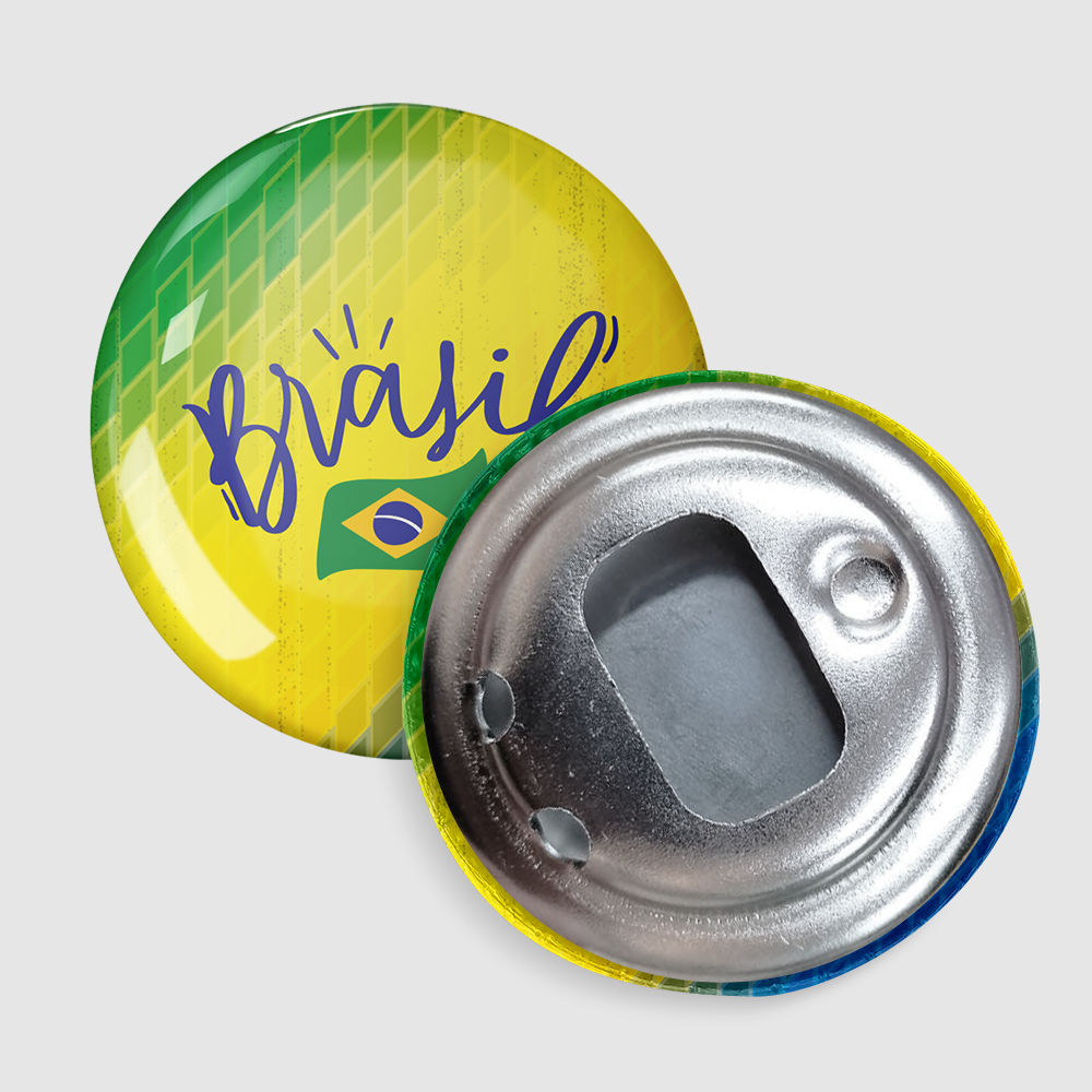 Botton Com Abridor de Garrafa