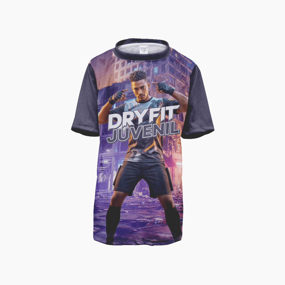 Camiseta Dry Fit Juvenil