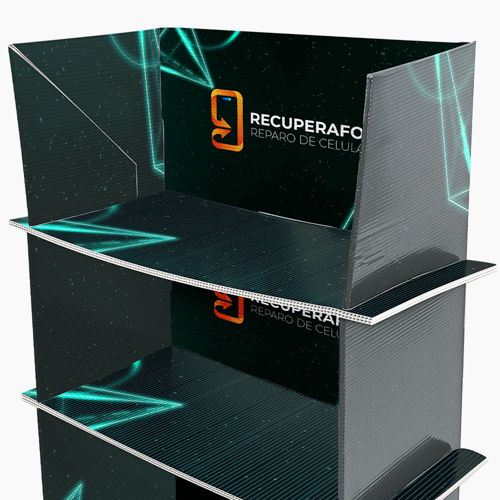 Expositor Estante 03 Prateleiras