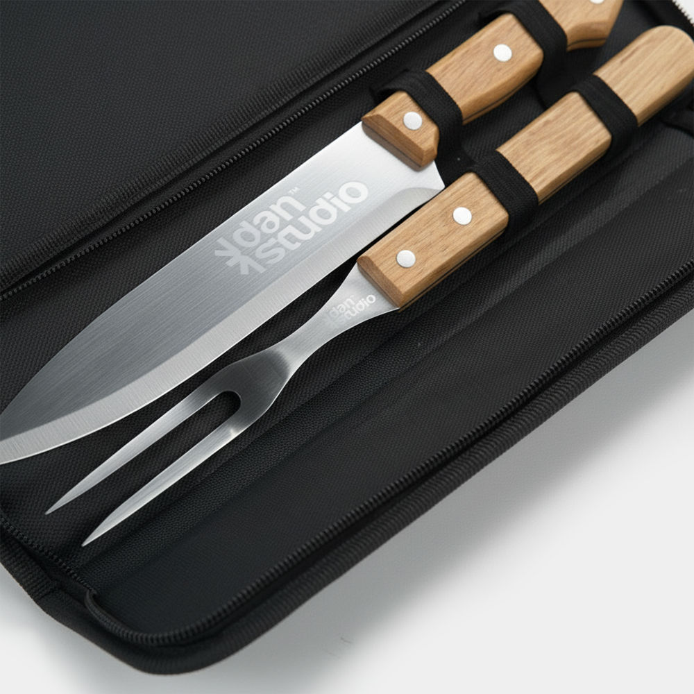 Kit Churrasco Personalizado - 2 Peças