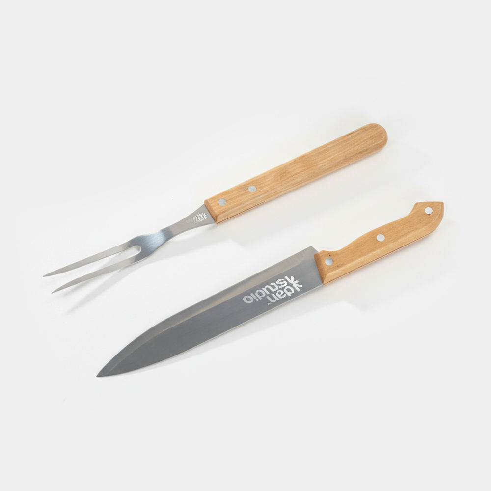 Kit Churrasco Personalizado - 2 Peças