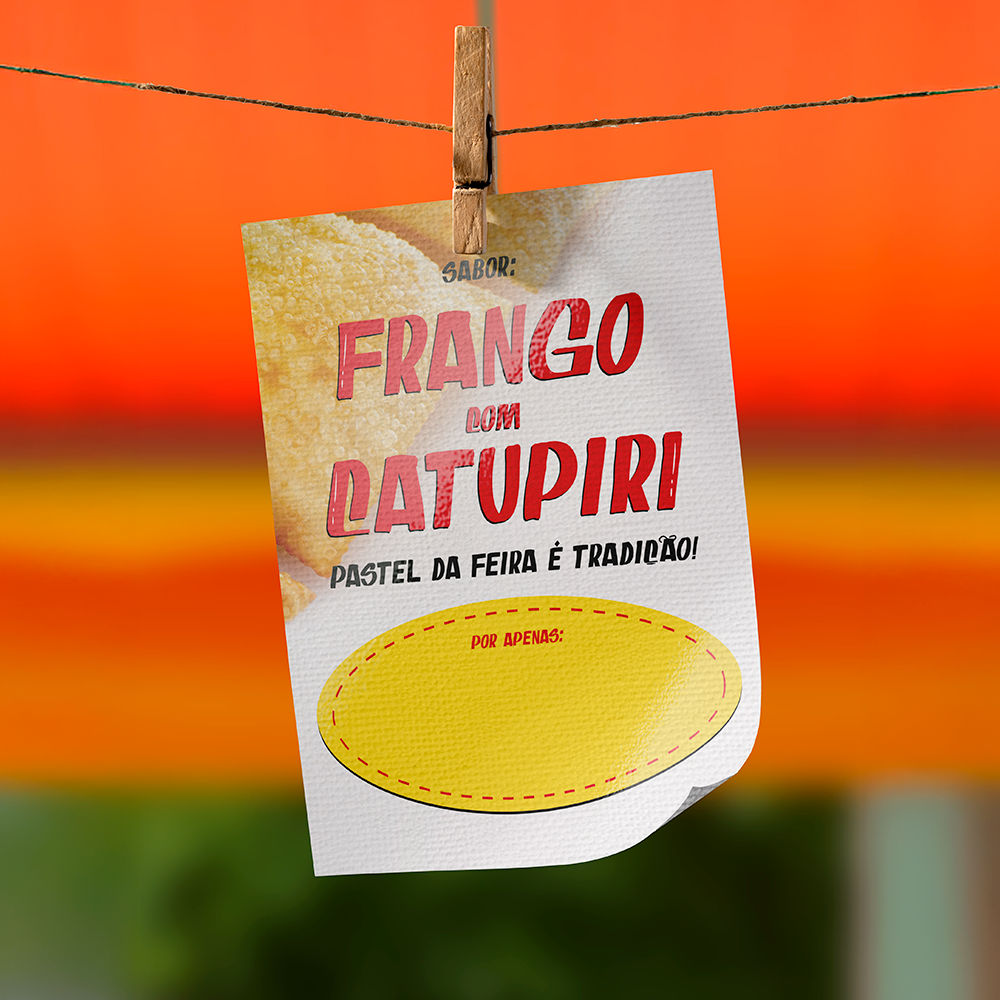 Plaquinha de Preço Pastel