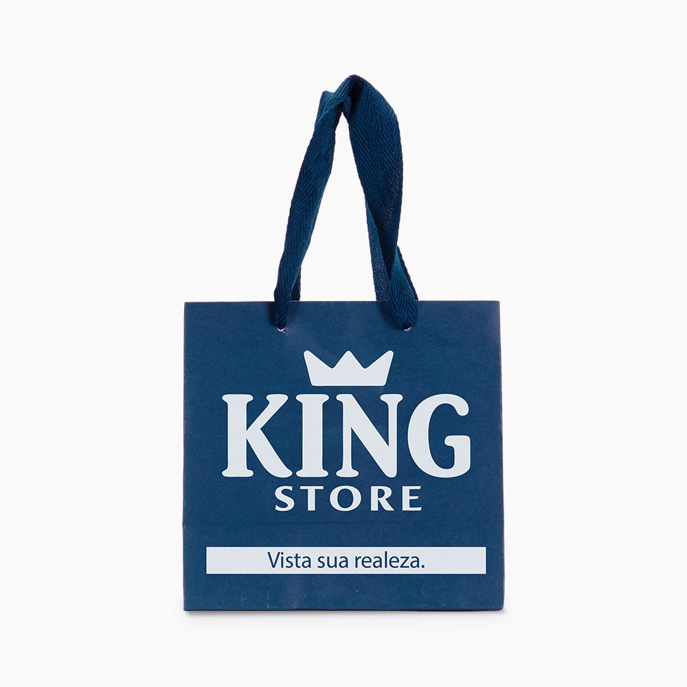 Sacola em Papel Personalizado em Silk - Premium