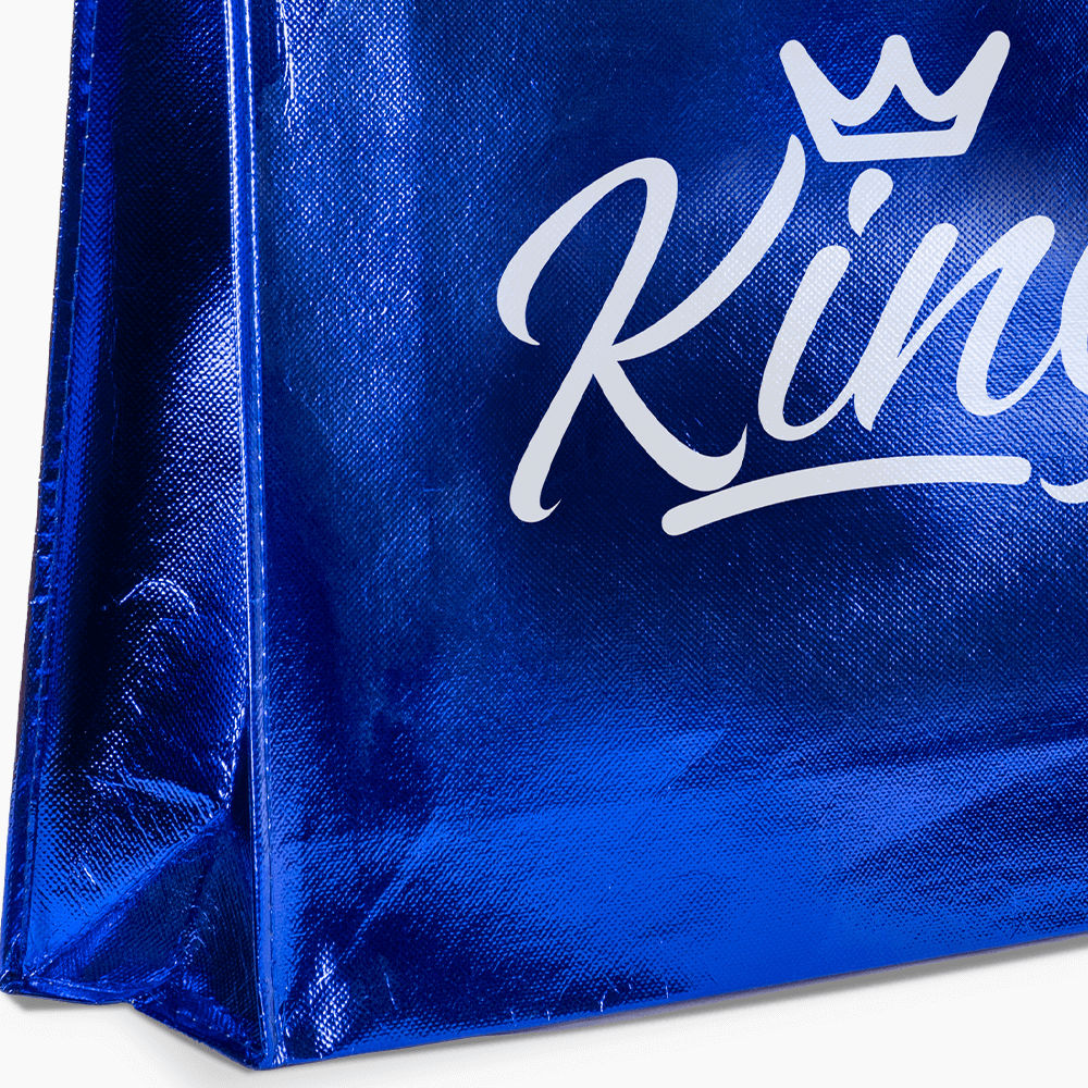 Sacola Em TNT Metálico