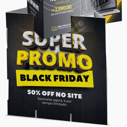 Totem Triangular 4 Peças