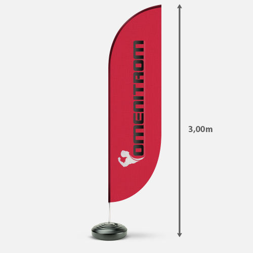Wind Banner Completo para Piso G - Modelo Pena