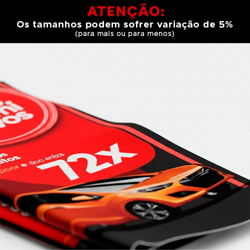 Wind Banner Tecido G - Modelo Retangular