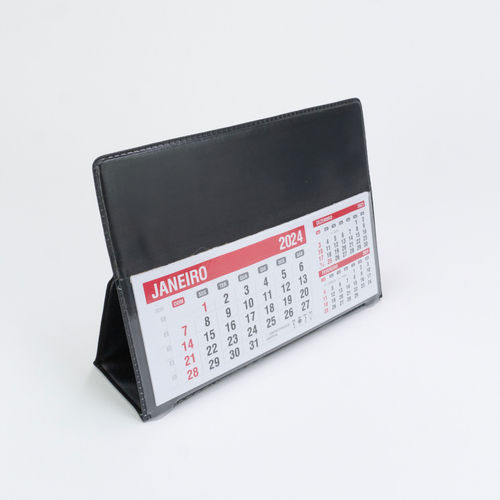 Calendário de Mesa com Base PVC