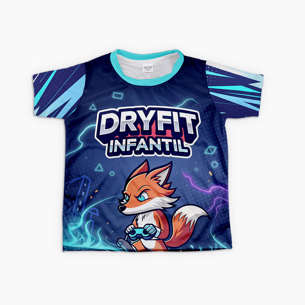 Camiseta Dry Fit Infantil