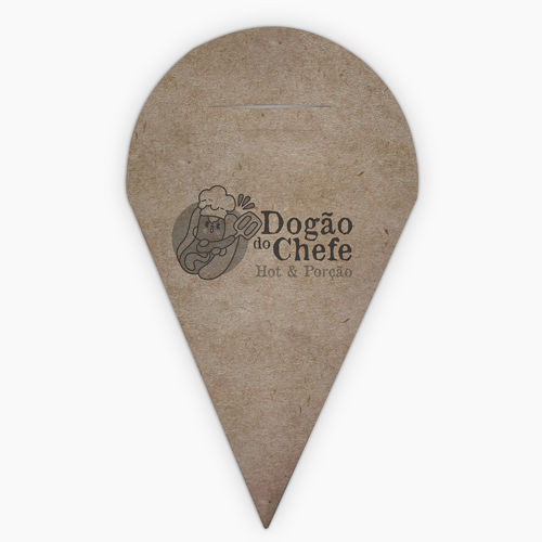 Cone para Fritas e Porção com Suporte para Molho