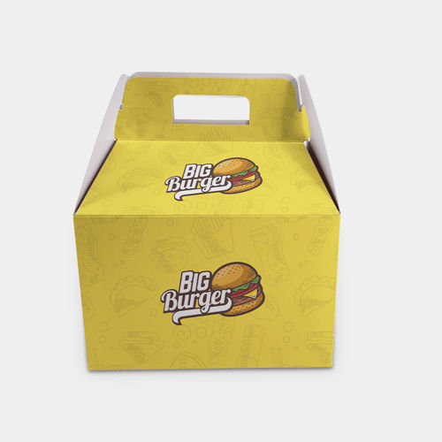 Embalagem Maleta Kit Lanche Delivery