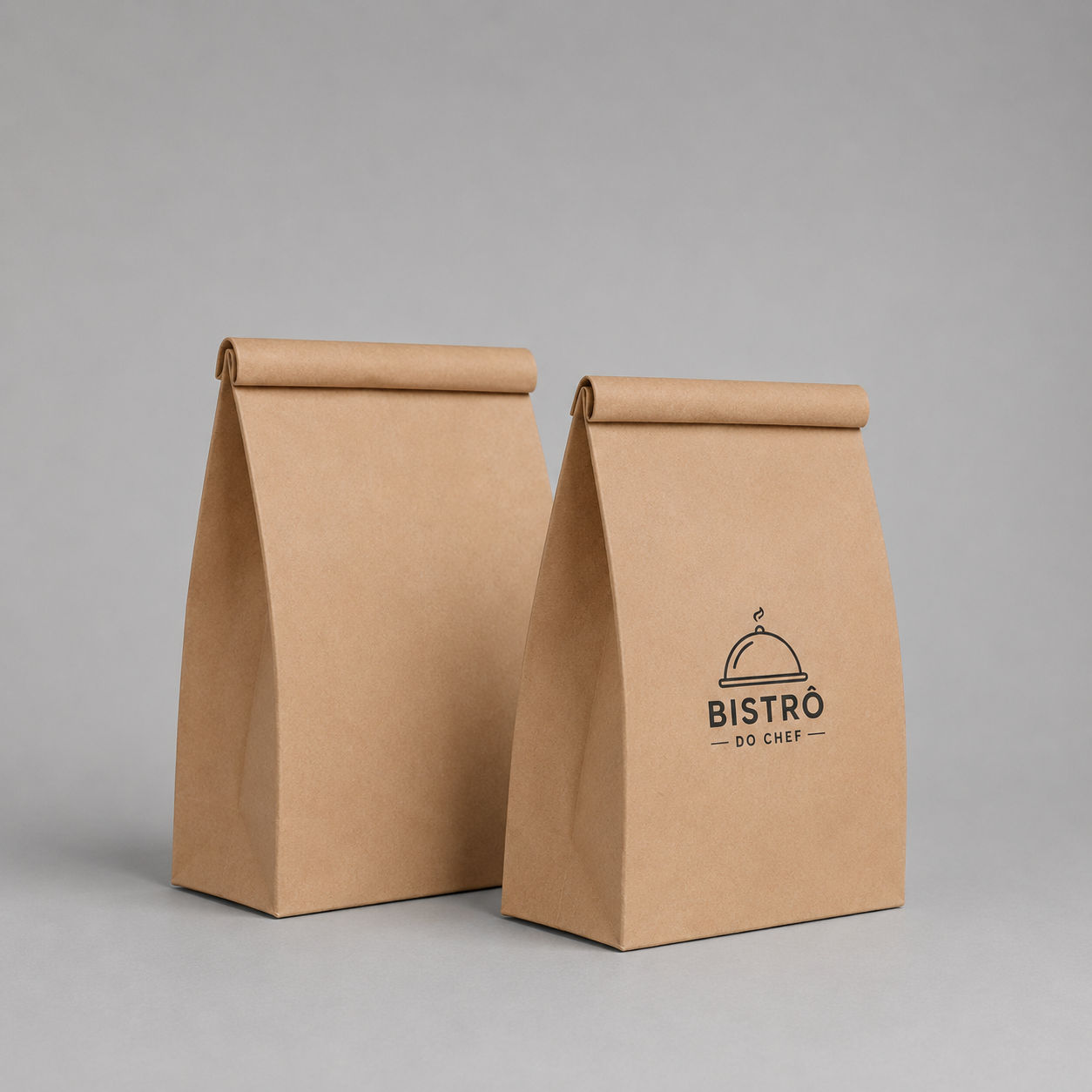 Saco Kraft para Delivery Personalizado