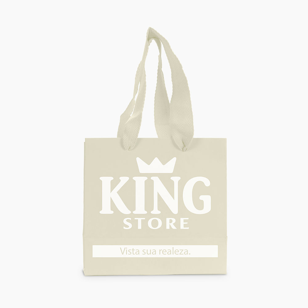 Sacola em Papel Personalizado em Silk - Premium