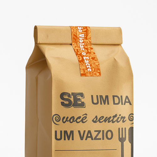 Adesivo Lacre de Segurança Delivery Personalizado