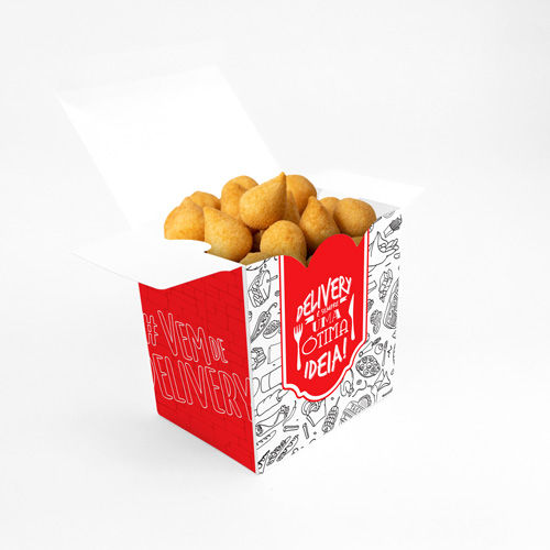 Embalagem Delivery para Fritas e Porção