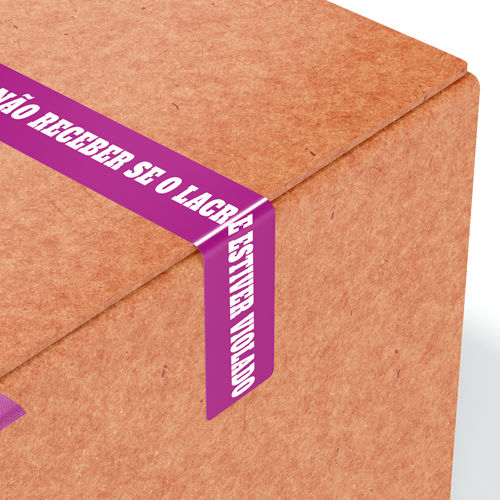 Adesivo Lacre de Segurança Delivery Personalizado