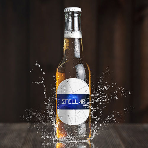 MP 7830 - Rótulo Cerveja Oval