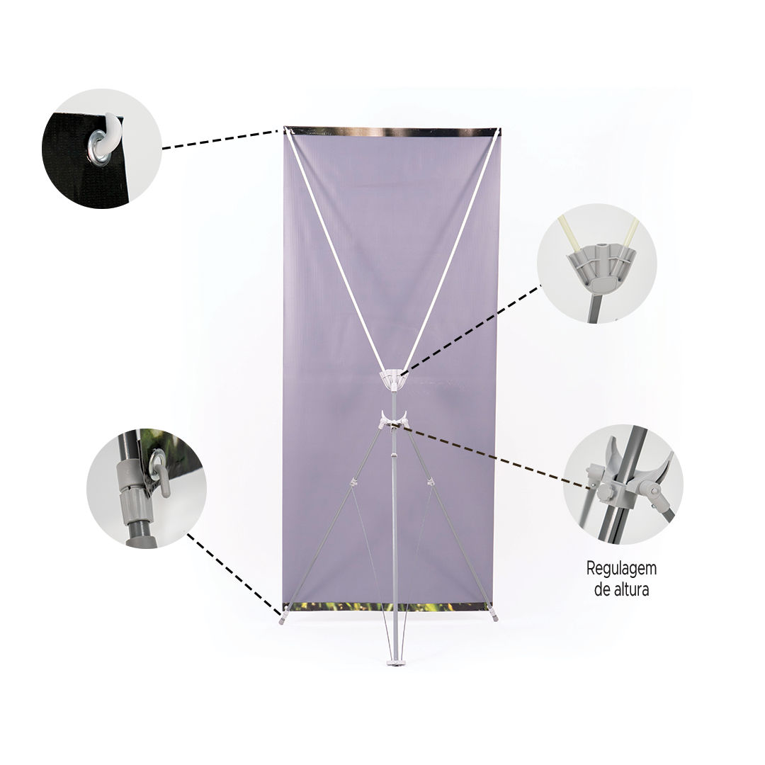 Banner com Suporte X