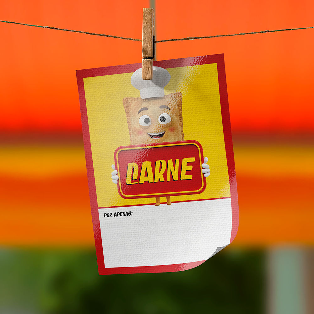 Plaquinha de Preço Pastel