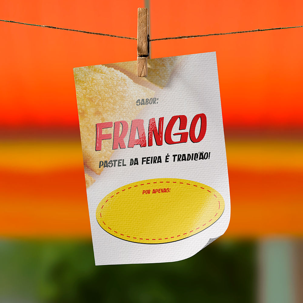 Plaquinha de Preço Pastel