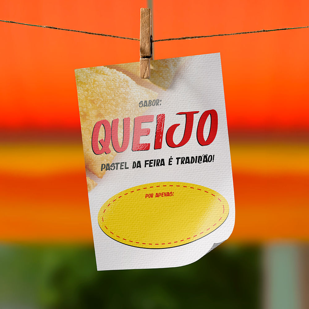 Plaquinha de Preço Pastel