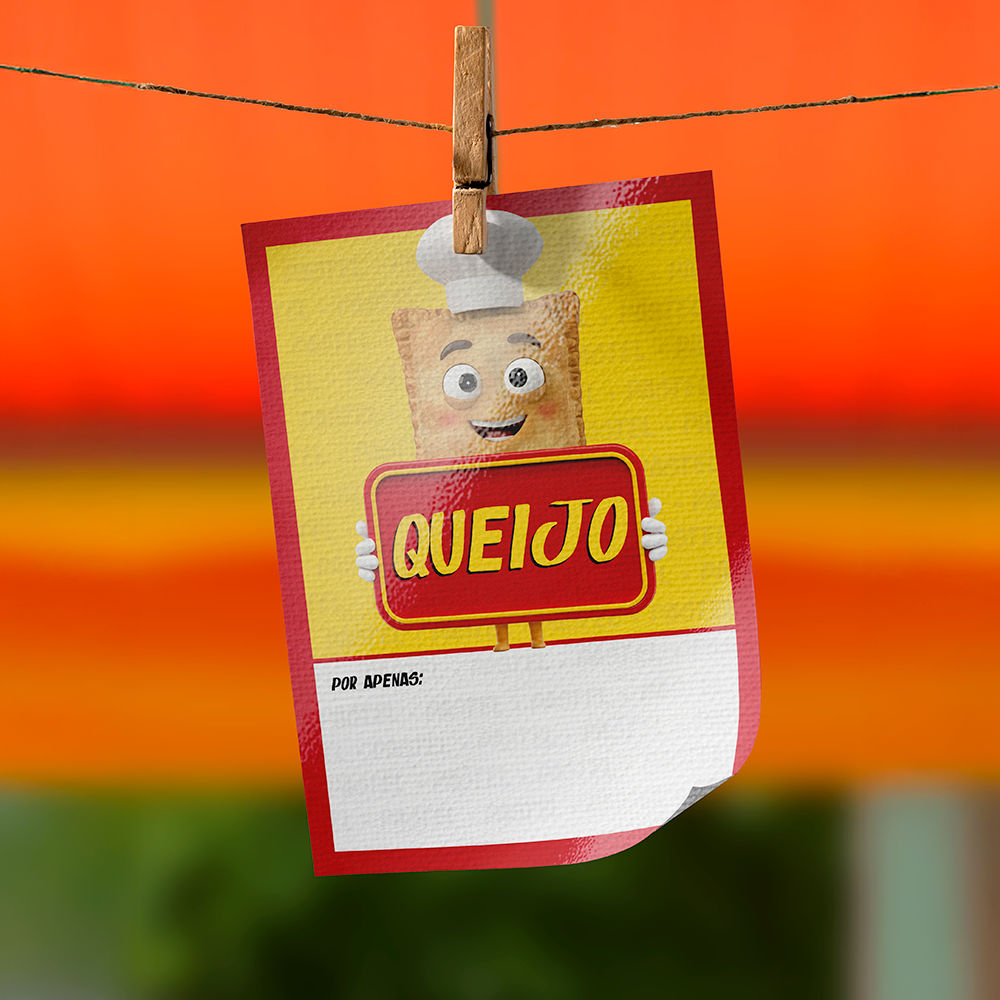 Plaquinha de Preço Pastel