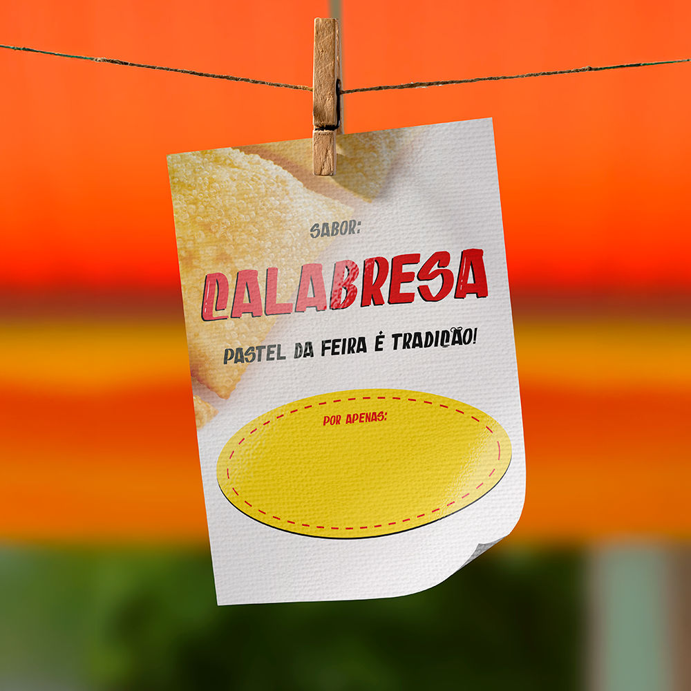 Plaquinha de Preço Pastel