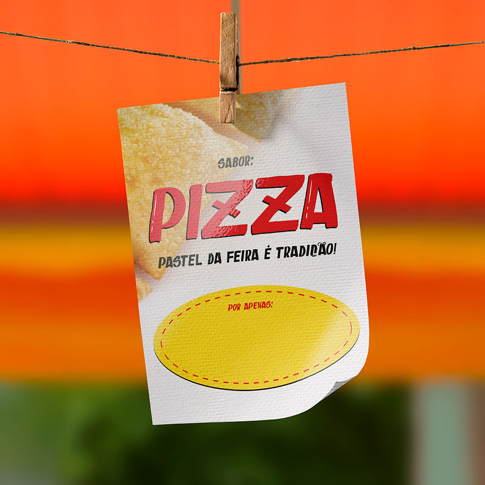 Plaquinha de Preço Pastel