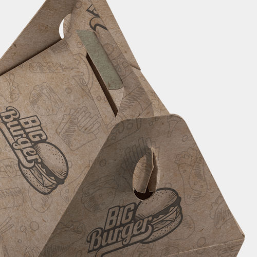 Embalagem Maleta Kit Lanche Delivery