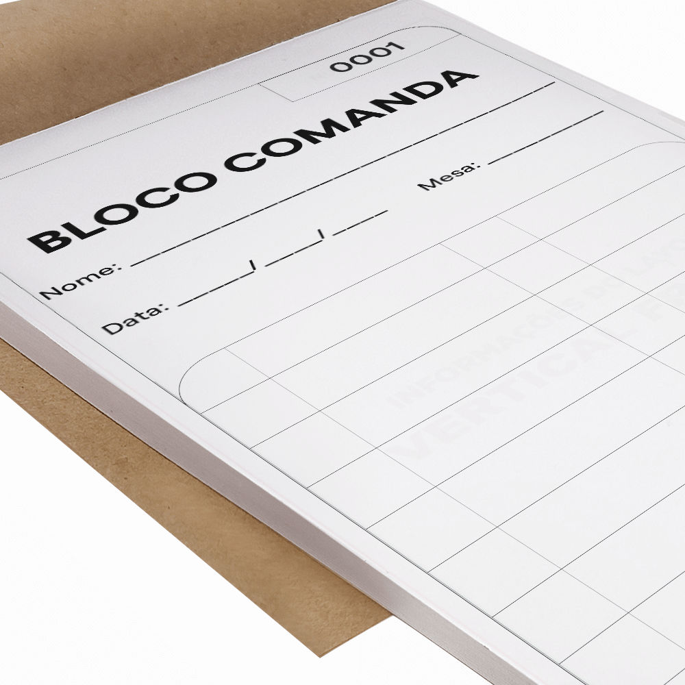 Bloco com 100 Folhas