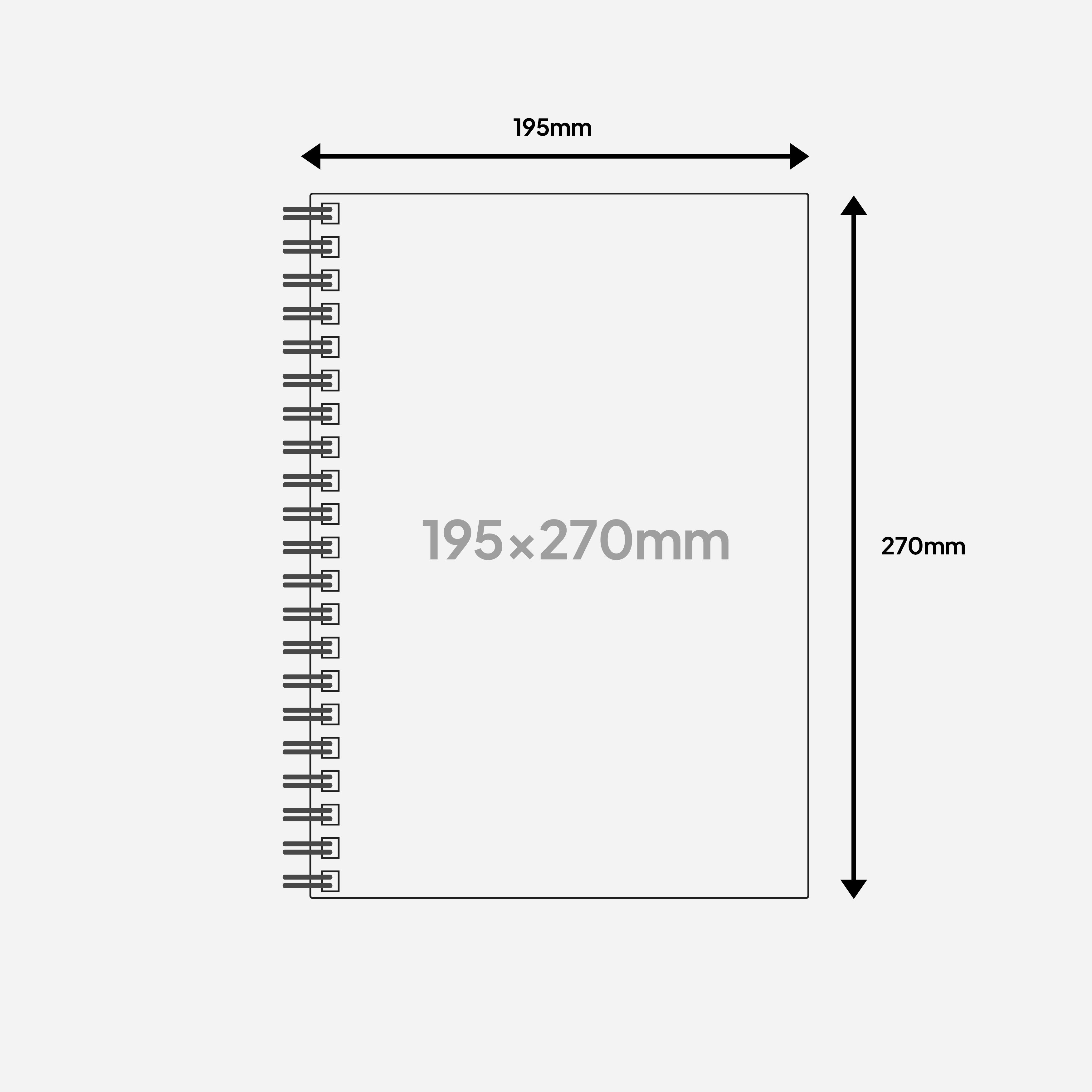 Caderno Capa Flexível Sem Pautas 192fls