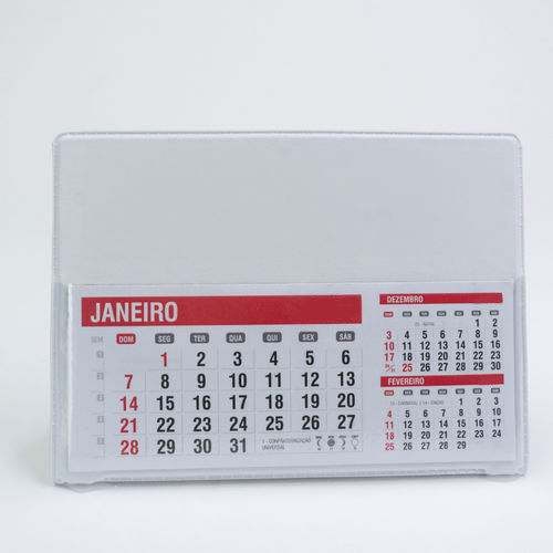 Calendário de Mesa 2026