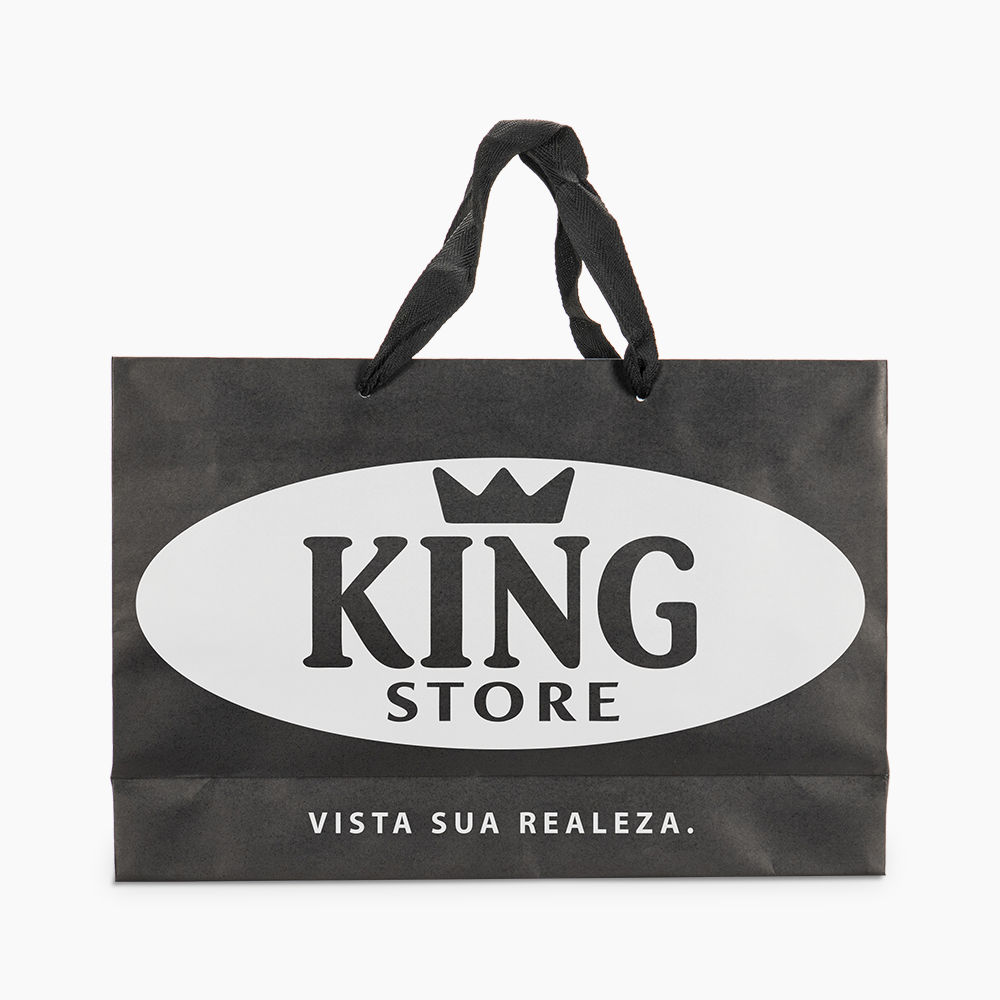 Sacola em Papel Personalizado em Silk - Premium