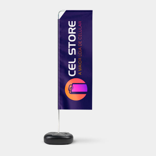 Wind Banner Kit Completo