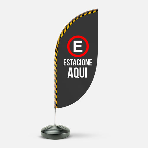 Wind Banner Completo para Piso P - Modelo Pena