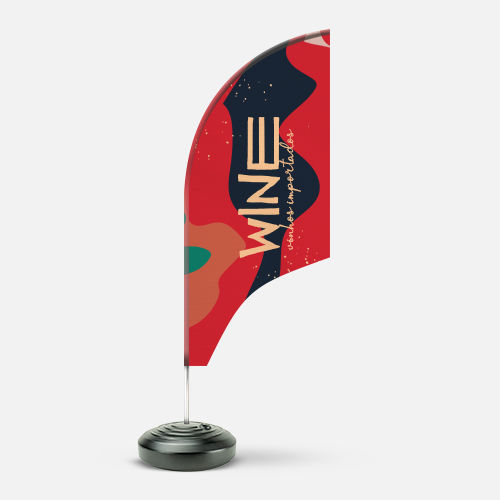 Wind Banner Kit Completo