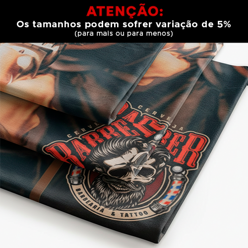 Wind Banner Tecido G - Modelo Ângulo