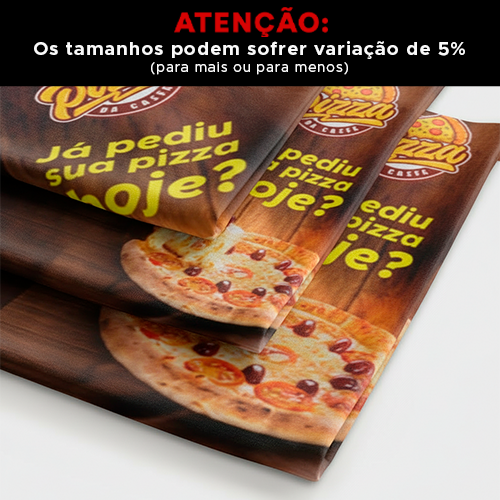 Wind Banner Tecido M - Modelo Faca