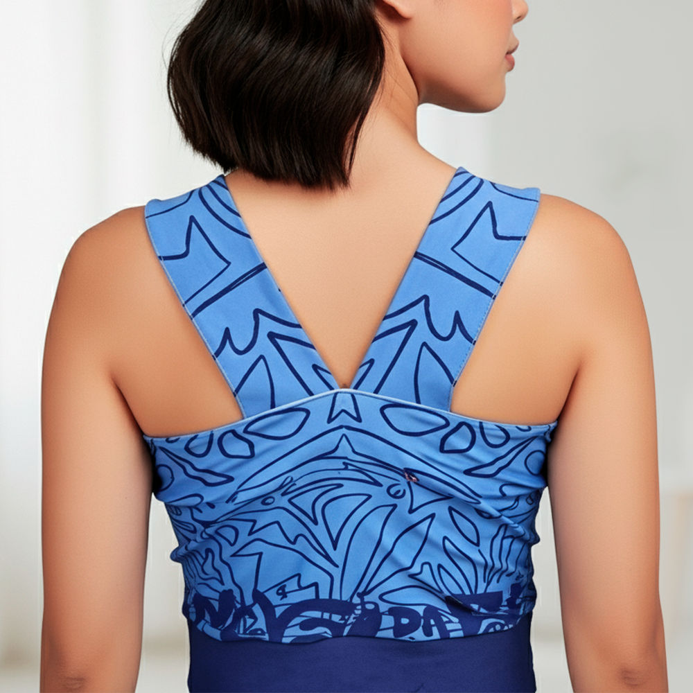 Abadá Alça Larga Transpassada