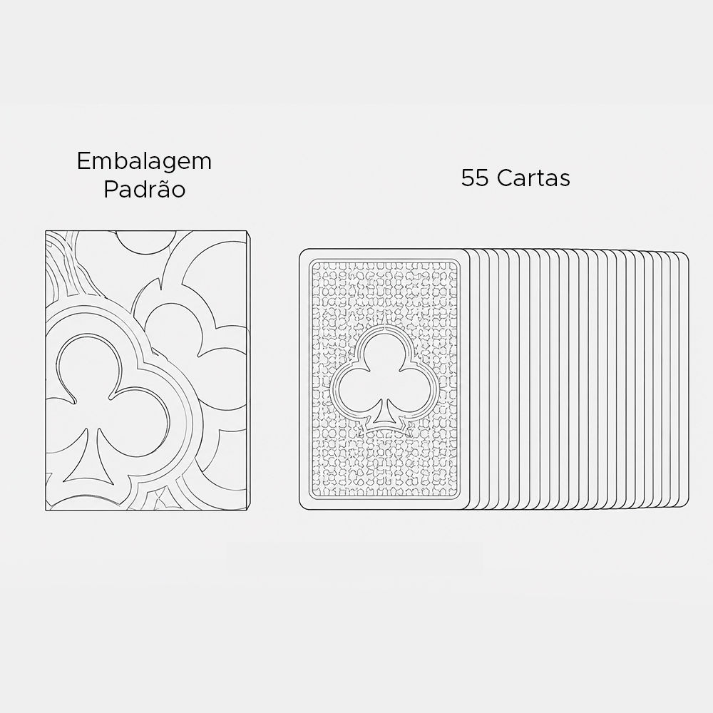 Baralho Personalizado Embalagem Padrão