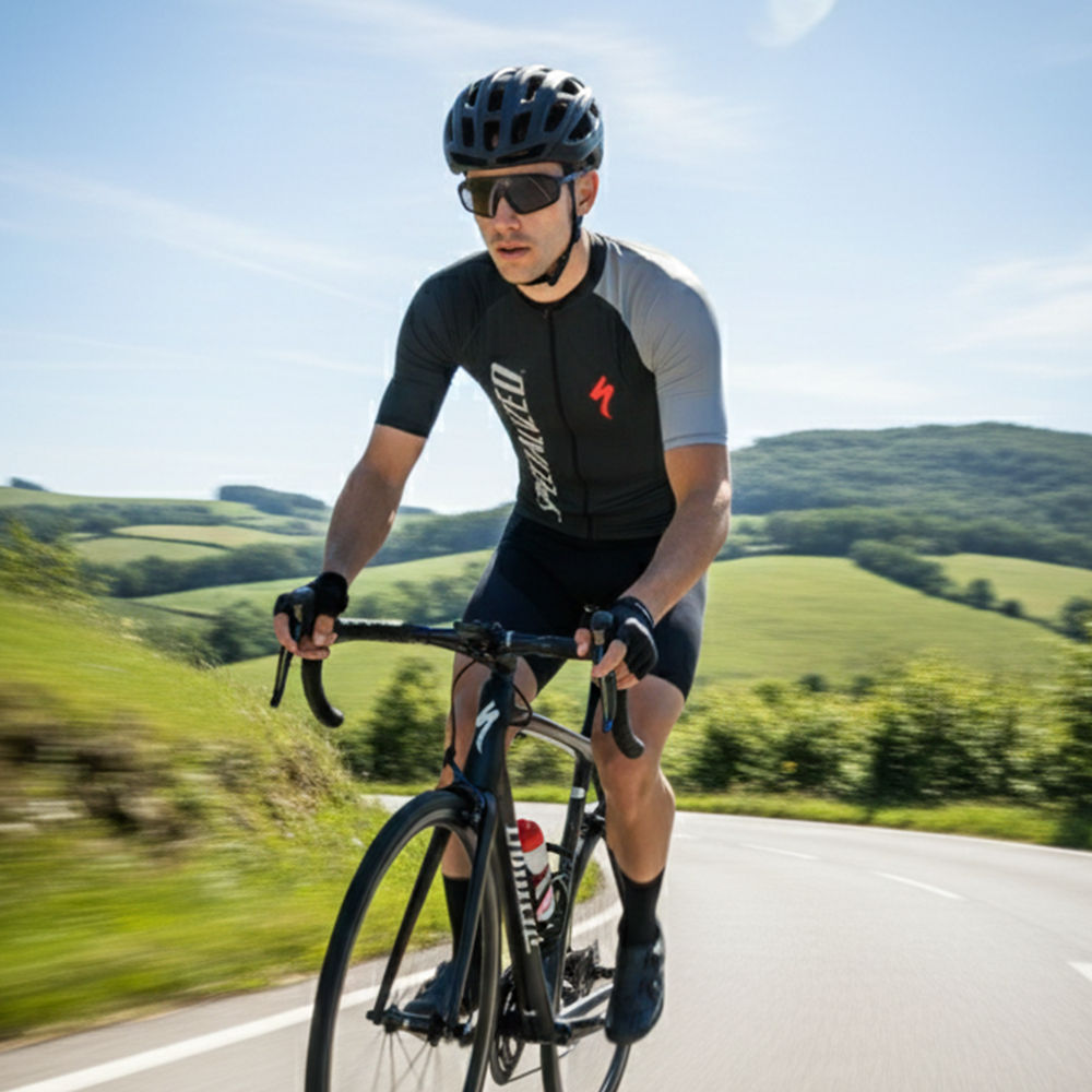 Camisa de Ciclismo Fast Manga Curta