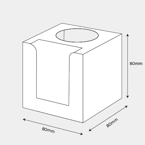 Calendário de Mesa Cubo