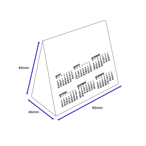 Calendário de Mesa Mini