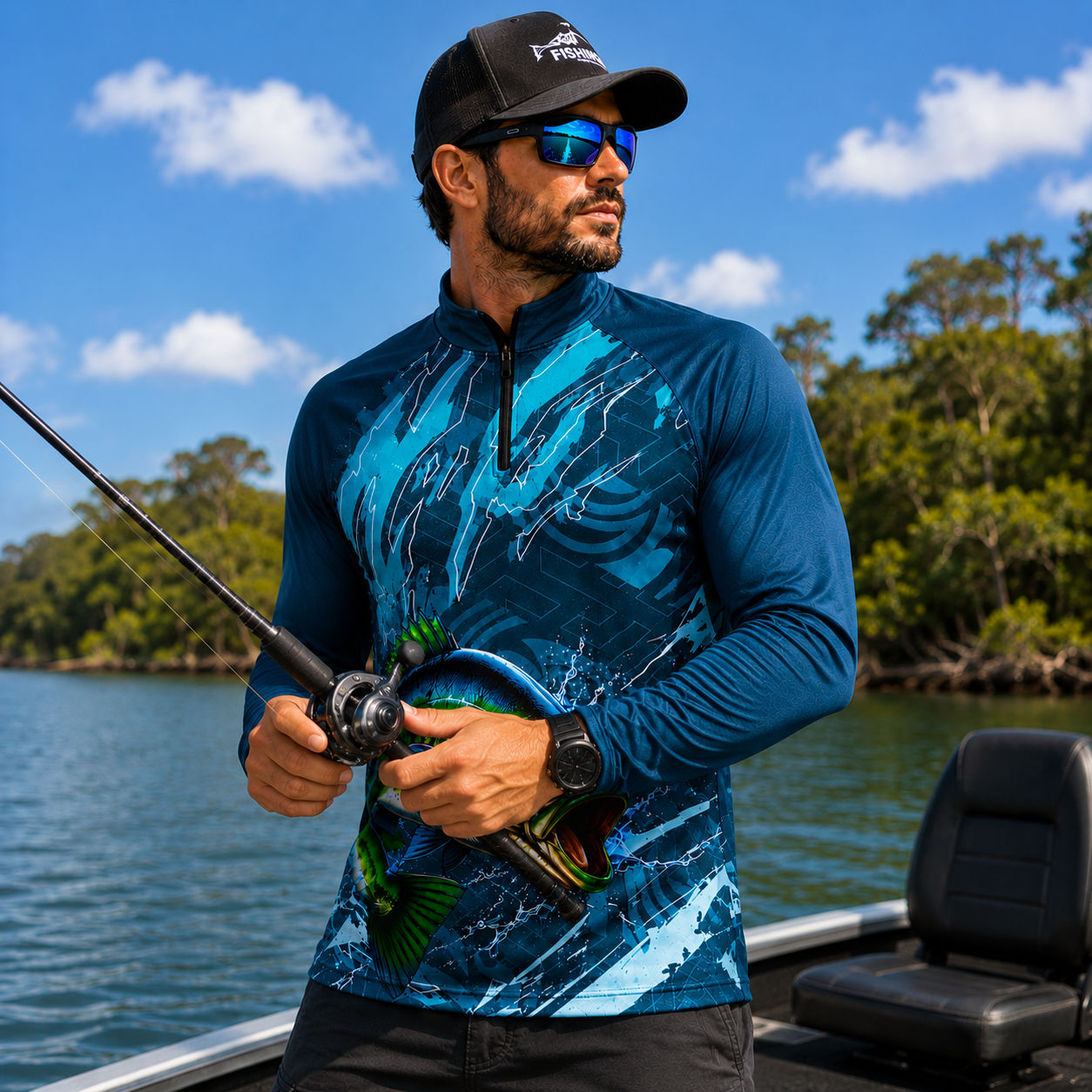 Camisa com Proteção UV
