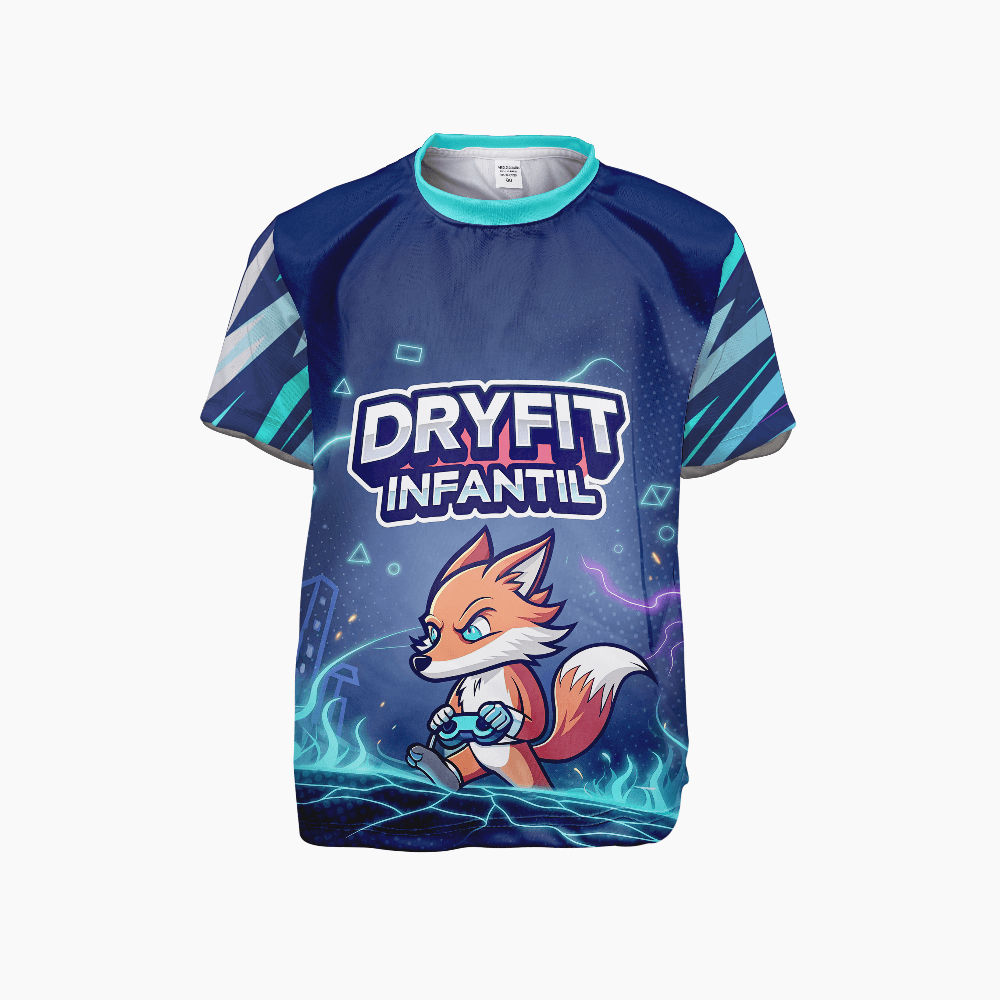 Camiseta Dry Fit Infantil