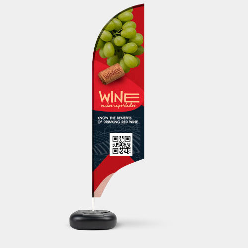 Wind Banner Kit Completo