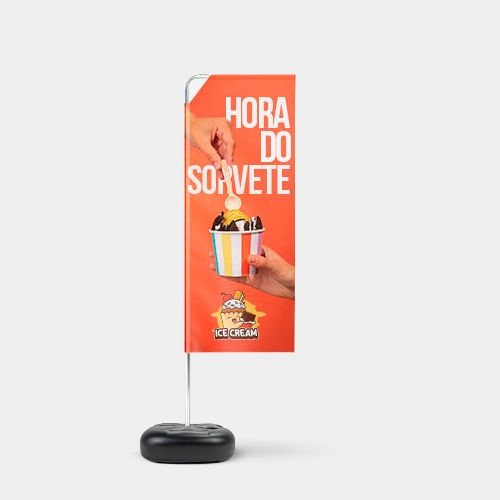 Wind Banner Kit Completo