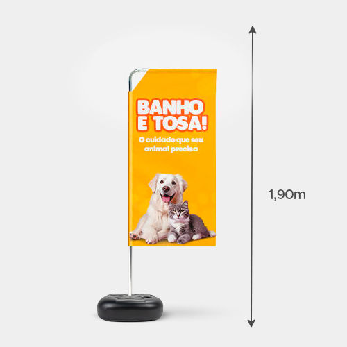 Wind Banner Completo para Piso P - Modelo Retangular