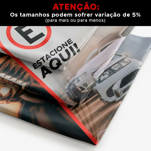 Wind Banner Tecido P - Modelo Pena
