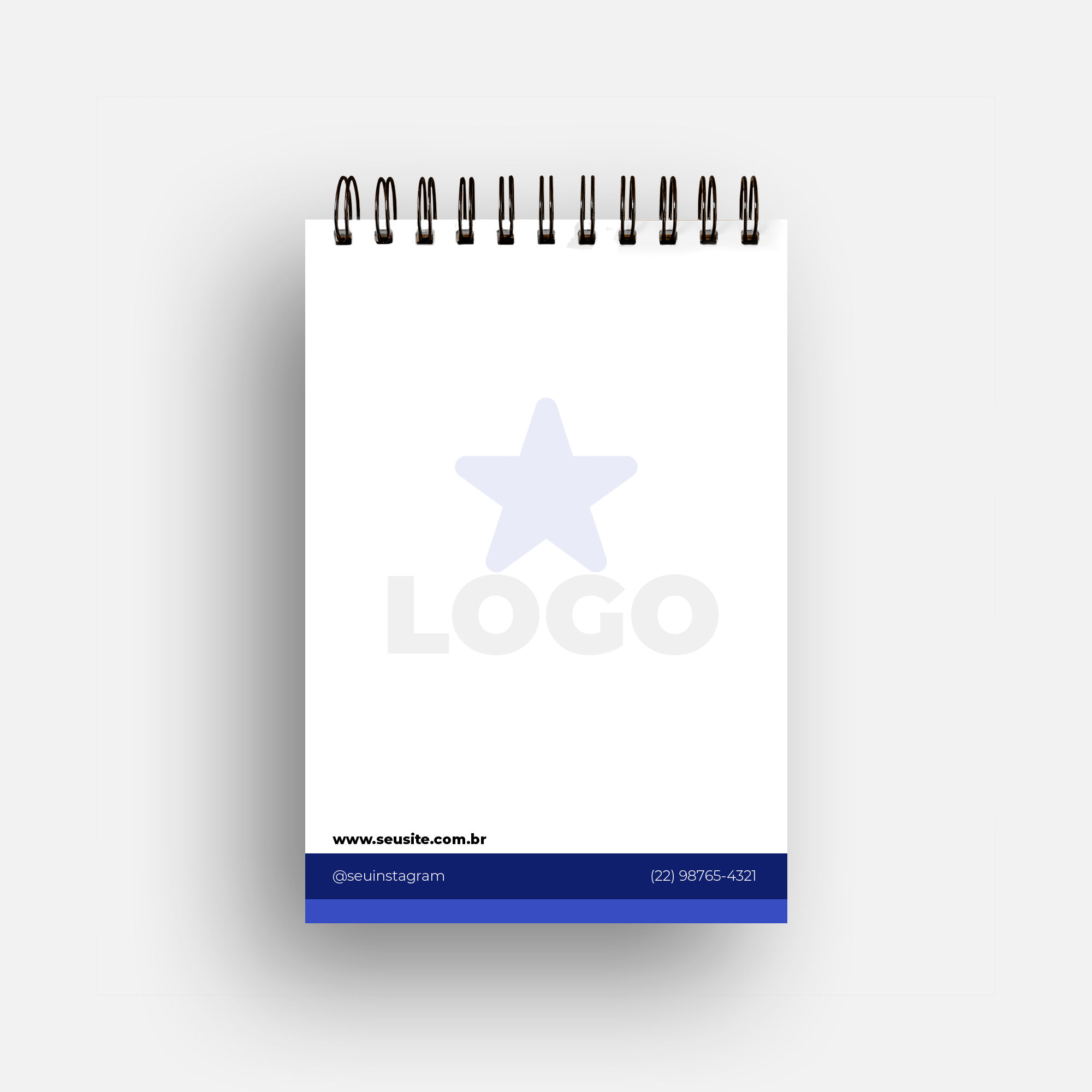 Bloco de Rascunho com 50 Folhas Personalizadas